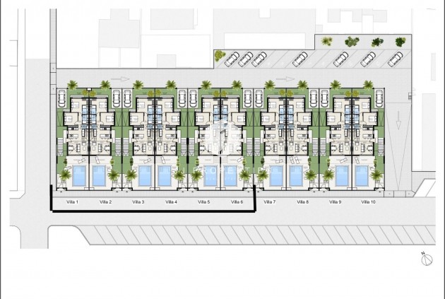 Nieuwbouw Woningen - Chalet -
Los Nietos - Los Nietos playa