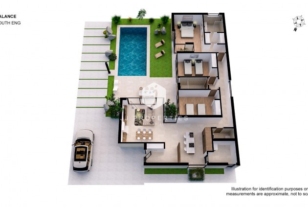 Obra nueva - Villa -
Banos y Mendigo - Altaona Golf