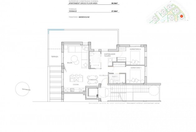 New Build - Apartment / flat -
Torre Pacheco - Santa Rosalia Lake And Life Resort