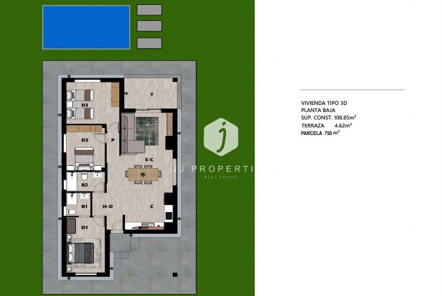 Nieuwbouw Woningen - Villa -
Moratalla - Campo de San Juan