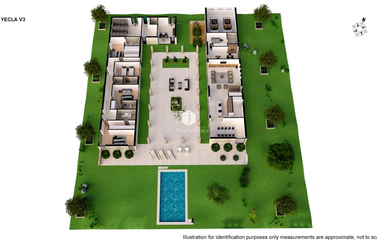 Neue Gebäude - Villa -
Yecla