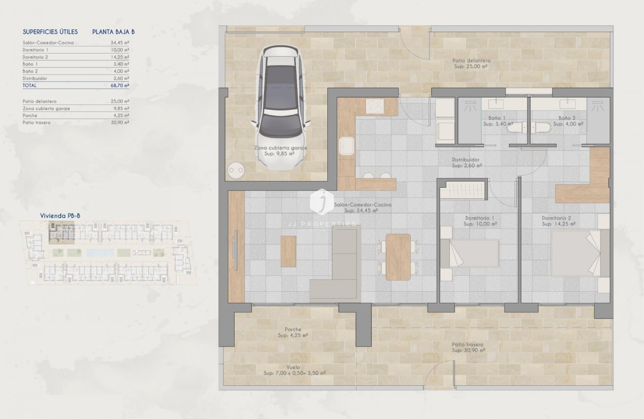 Nieuwbouw Woningen - Bungalow -
Torre Pacheco - Torrepacheco