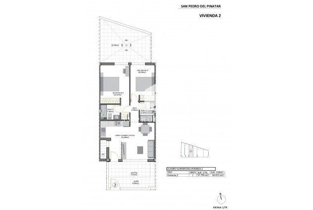 Nieuwbouw Woningen - Bungalow -
San Pedro del Pinatar - Los Cuarteros