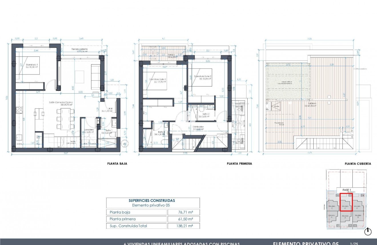 Nieuwbouw Woningen - Chalet -
Benijofar - Pueblo