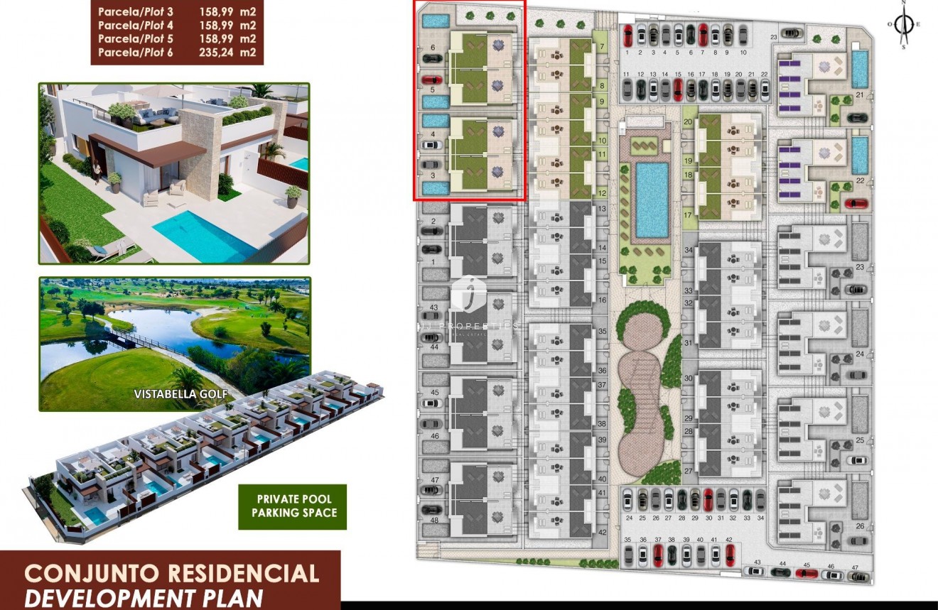 Nieuwbouw Woningen - Chalet -
Orihuela - Vistabella Golf