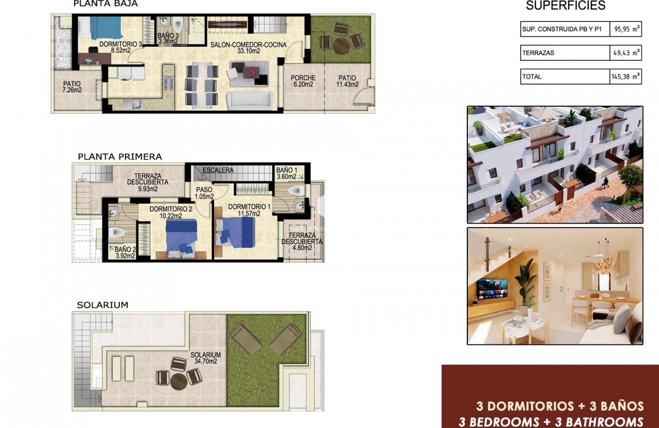 Nieuwbouw Woningen - Chalet -
Orihuela - Vistabella Golf