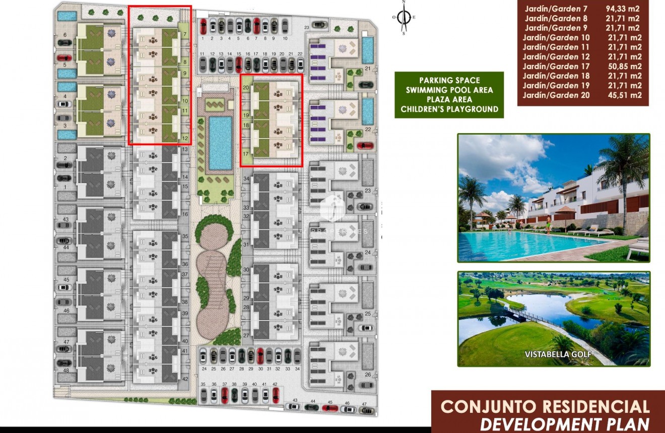 Nieuwbouw Woningen - Chalet -
Orihuela - Vistabella Golf
