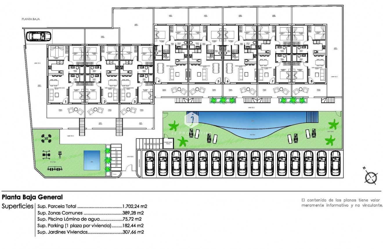 Nieuwbouw Woningen - Bungalow -
Pilar de la Horadada - Parque Ramon eugenio Escudero