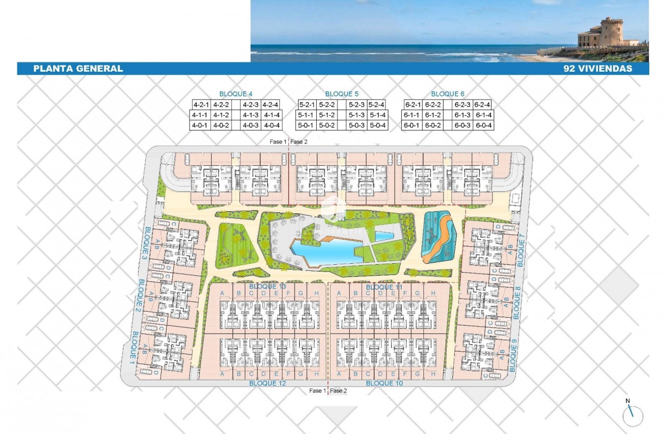 Nowy budynek - Daszek -
Pilar de la Horadada - Lo Monte