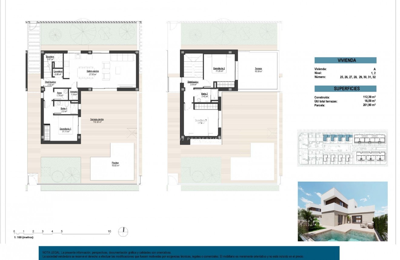 Nieuwbouw Woningen - Villa -
Los Alcazares - Serena Golf