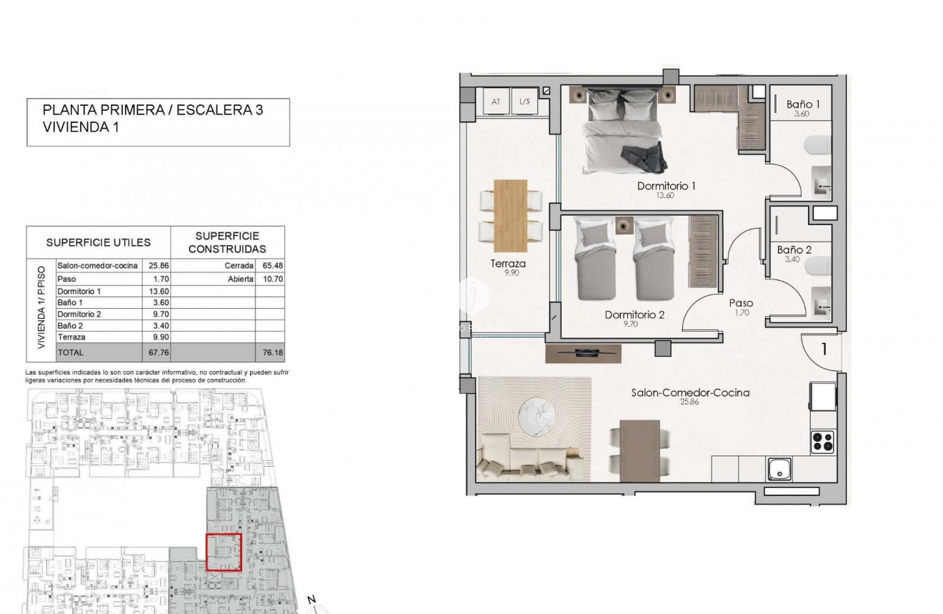 Nieuwbouw Woningen - Appartement / flat -
Santa Pola - Estacion de autobuses