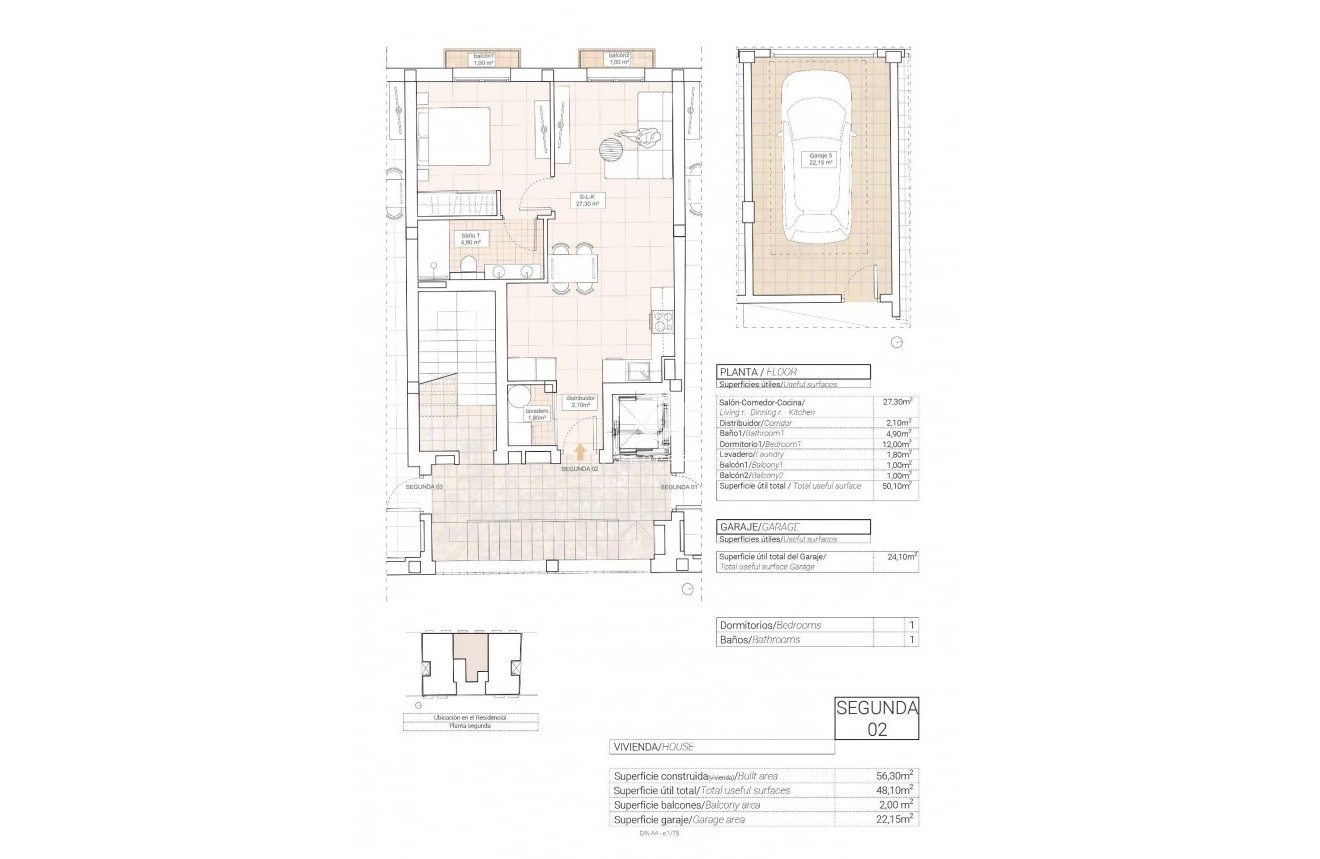Nieuwbouw Woningen - Appartement / flat -
Hondón de las Nieves - Pueblo