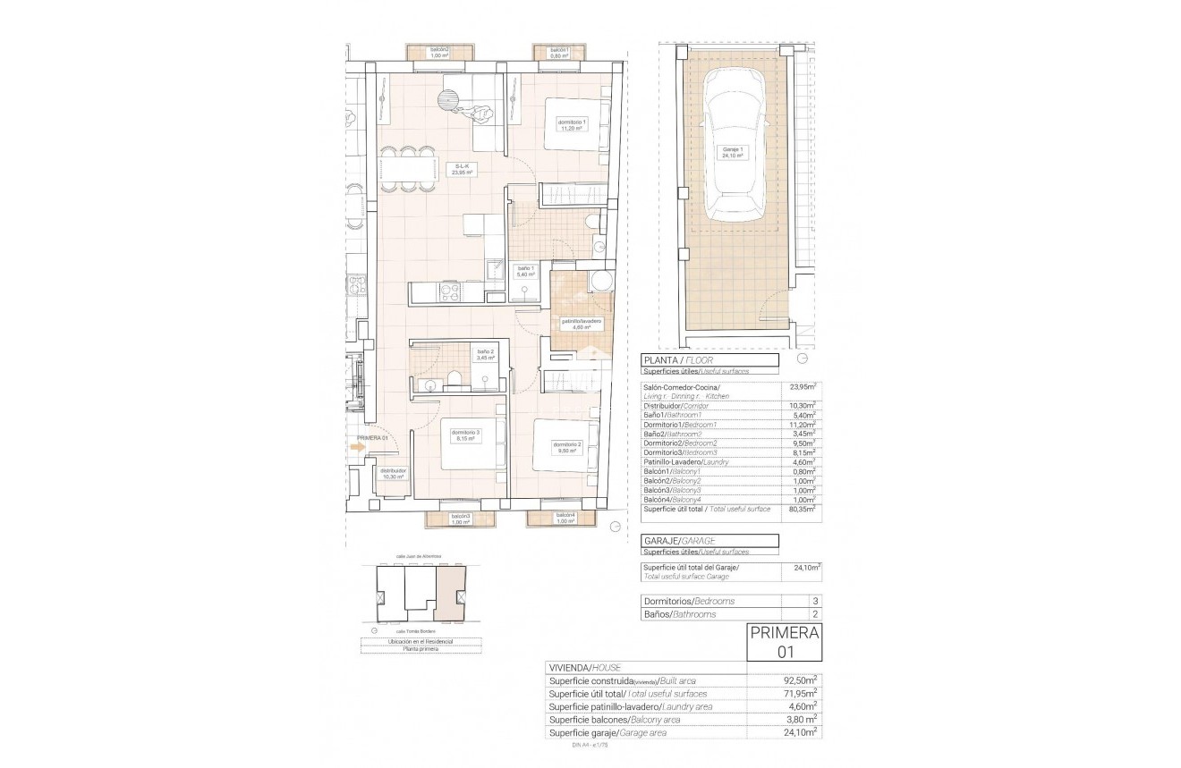 Nieuwbouw Woningen - Appartement / flat -
Hondón de las Nieves - Pueblo