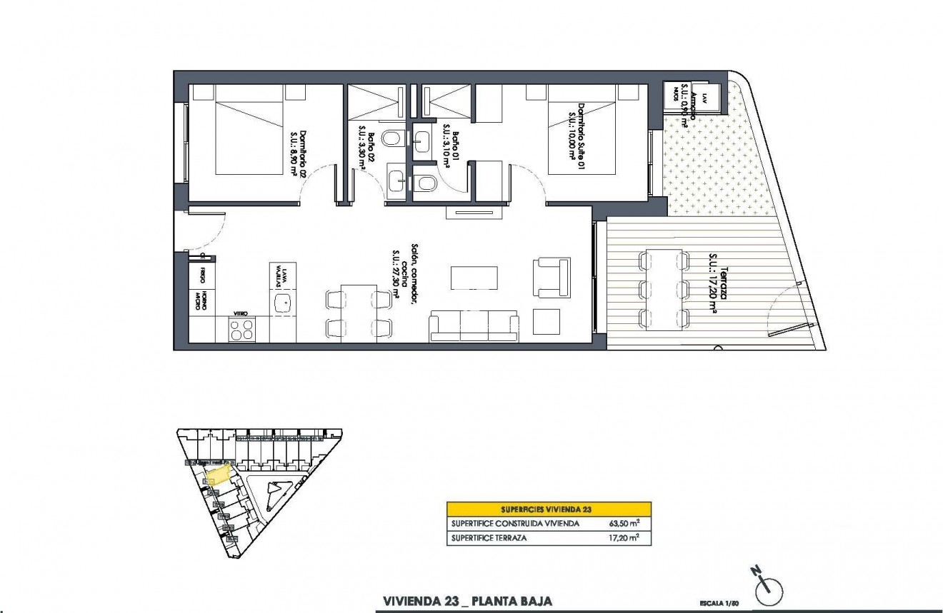 Nieuwbouw Woningen - Bungalow -
San Fulgencio - Pueblo
