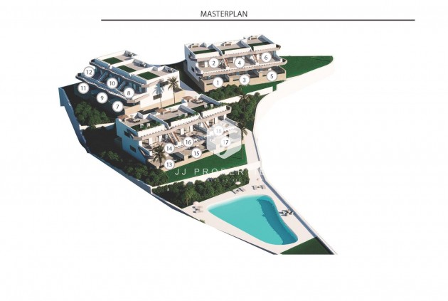 Nieuwbouw Woningen - Bungalow -
Finestrat - Balcón de finestrat