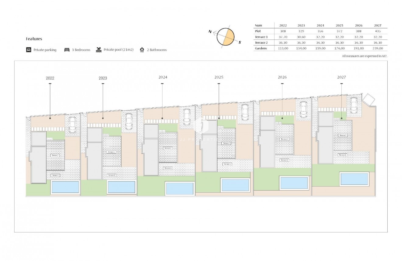 Nieuwbouw Woningen - Villa -
Algorfa - La finca golf