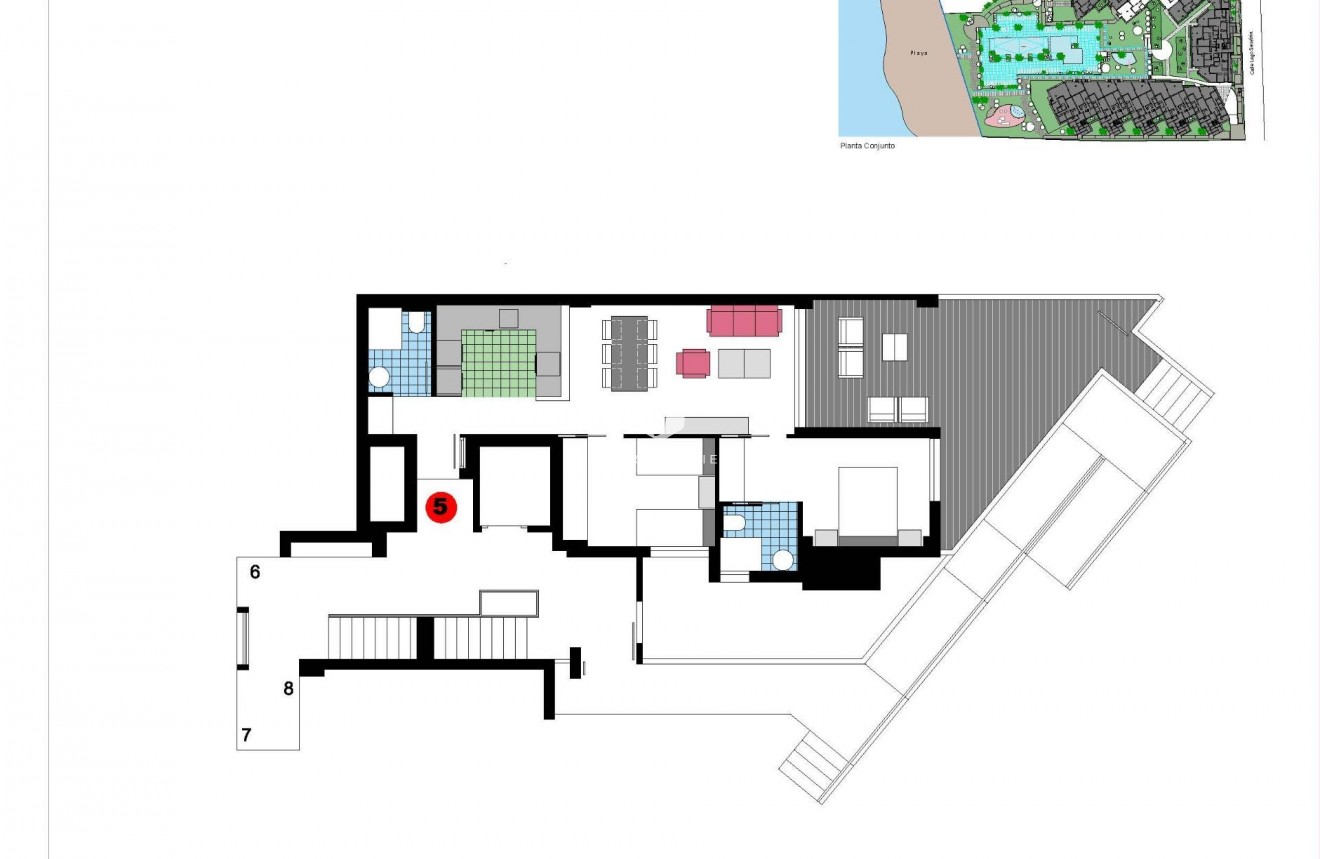 Nieuwbouw Woningen - Appartement / flat -
Denia - L´Estanyó (Marinas)