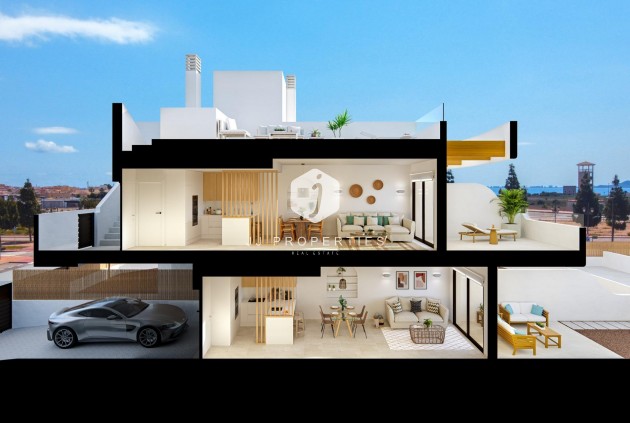 Nieuwbouw Woningen - Penthouse -
Los Alcazares - Serena Golf