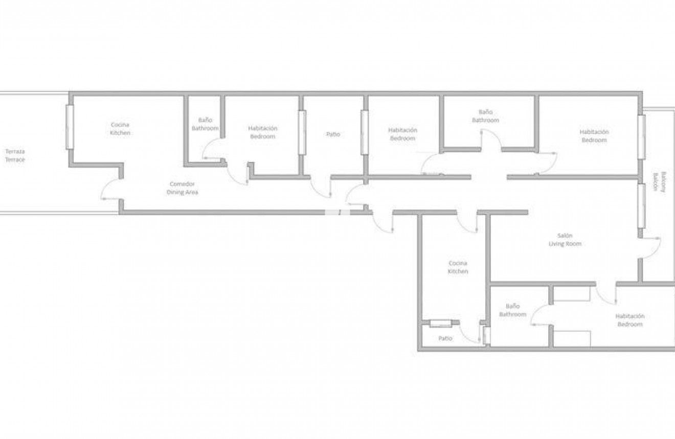 Tweedehands - Appartement / flat -
Torrevieja - Playa de los locos