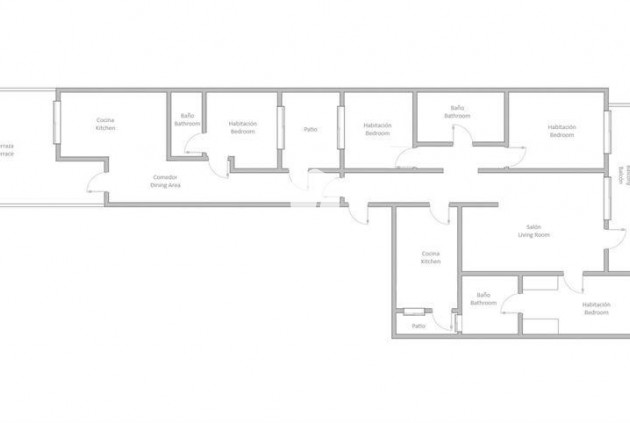 Tweedehands - Appartement / flat -
Torrevieja - Playa de los locos