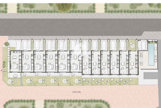 Nieuwbouw Woningen - Chalet -
Pilar de la Horadada - pueblo
