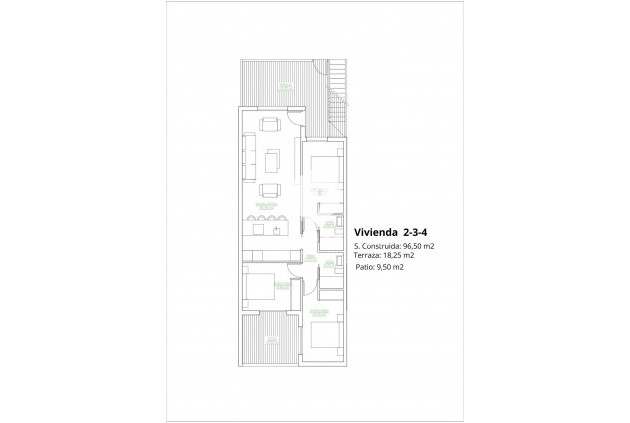 Nieuwbouw Woningen - Bungalow -
San Pedro del Pinatar - Los Antolinos