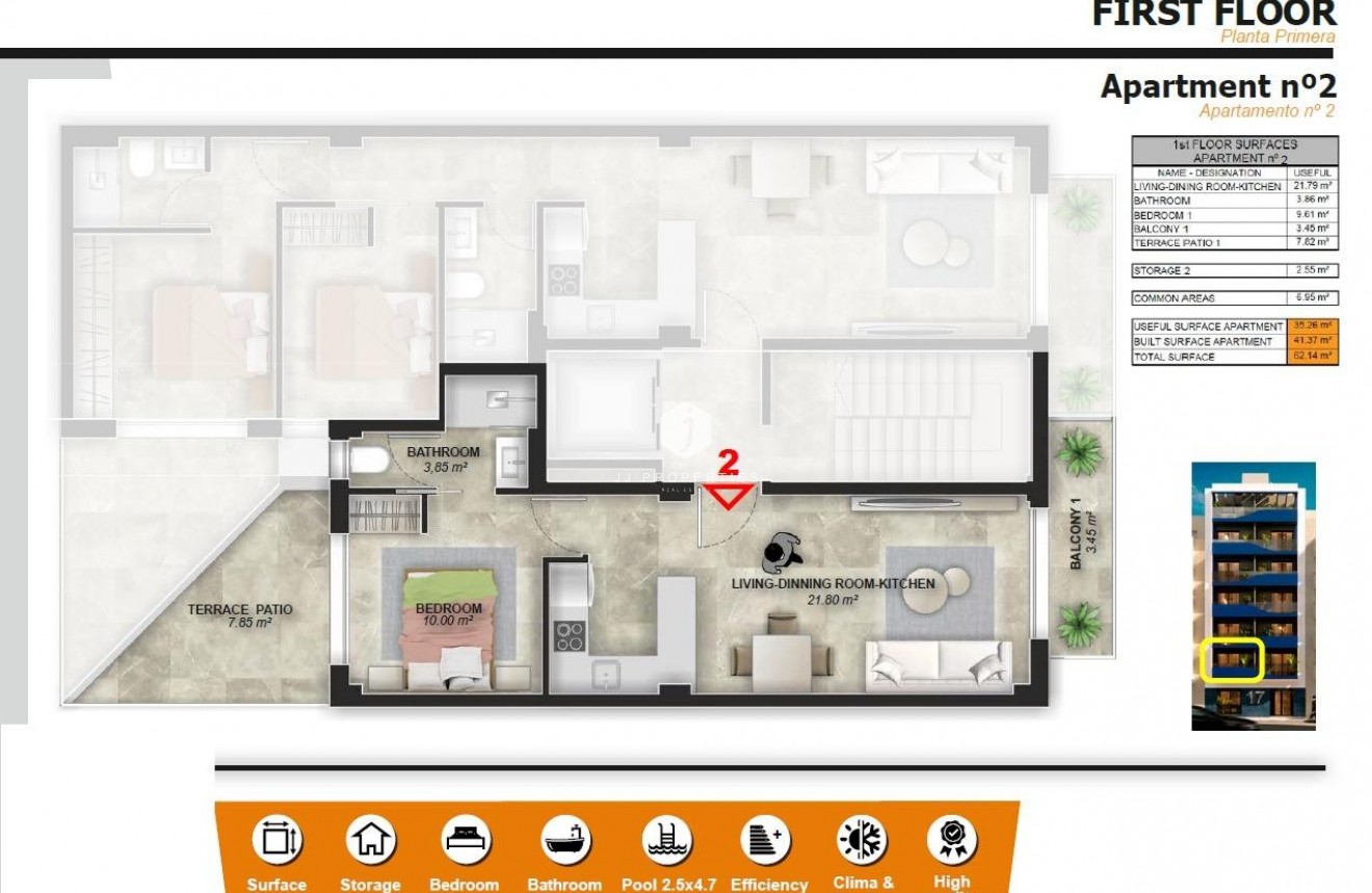 Nieuwbouw Woningen - Appartement / flat -
Torrevieja - Playa del Acequión