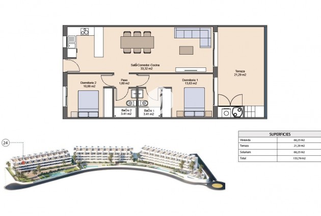 Nieuwbouw Woningen - Penthouse -
Finestrat - Balcón de finestrat