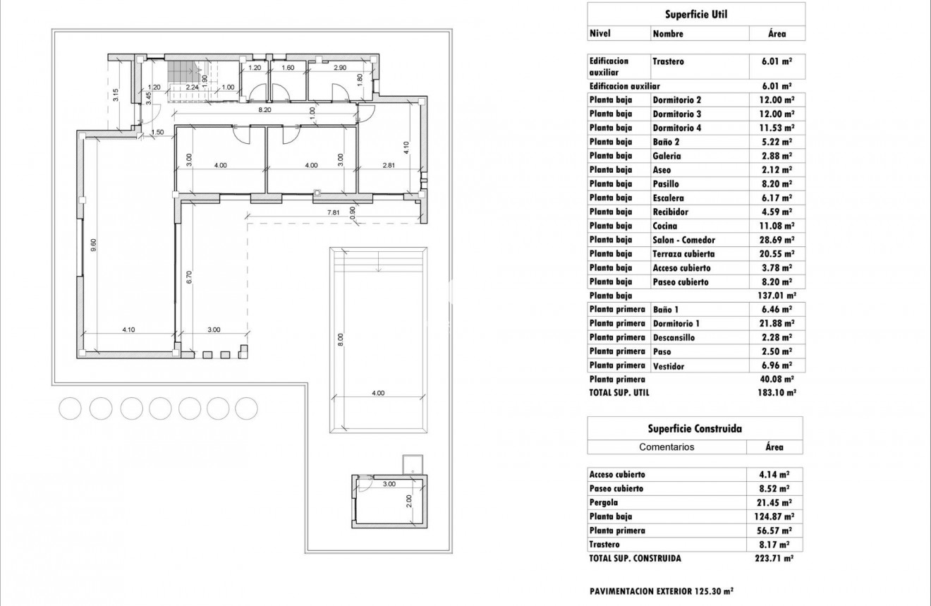 Nieuwbouw Woningen - Villa -
Aspe - Poligono 19