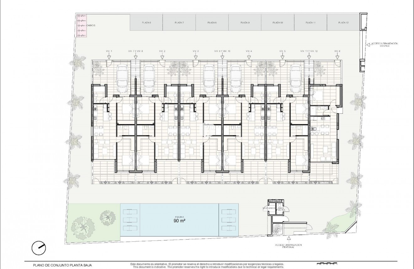Nieuwbouw Woningen - Bungalow -
Pilar de la Horadada - pueblo