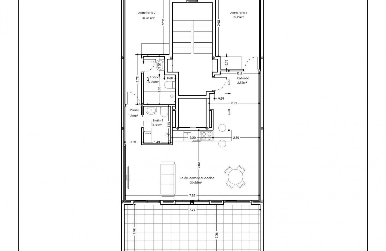 Nieuwbouw Woningen - Penthouse -
Alicante - Centro