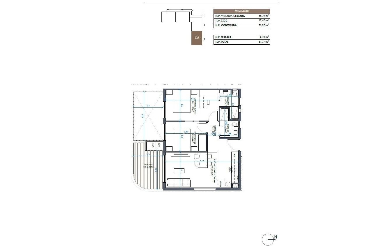 Neue Gebäude - Wohnung -
Guardamar del Segura - Camino del Puerto