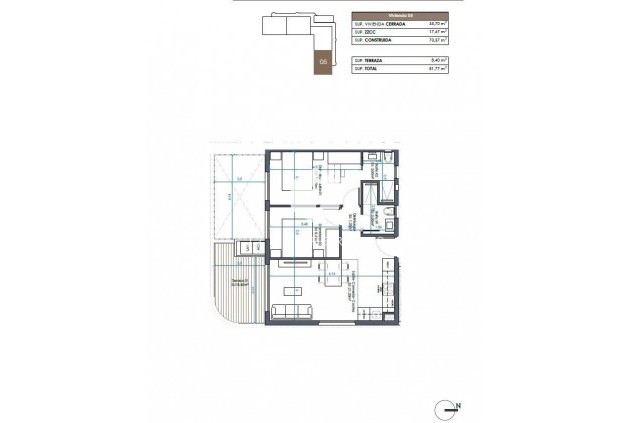 Neue Gebäude - Wohnung -
Guardamar del Segura - Camino del Puerto