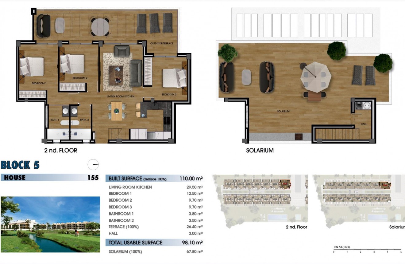 Nieuwbouw Woningen - Penthouse -
Los Alcazares - La Serena Golf