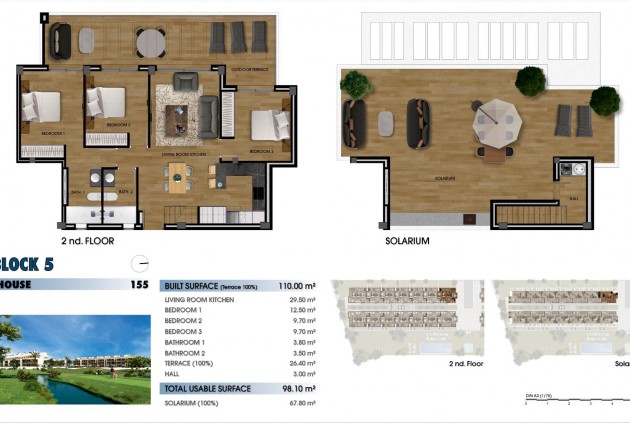 Nieuwbouw Woningen - Penthouse -
Los Alcazares - La Serena Golf