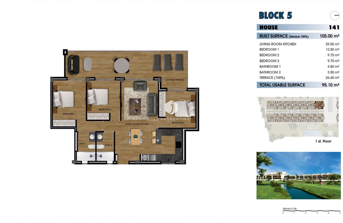 Neue Gebäude - Wohnung -
Los Alcazares - La Serena Golf
