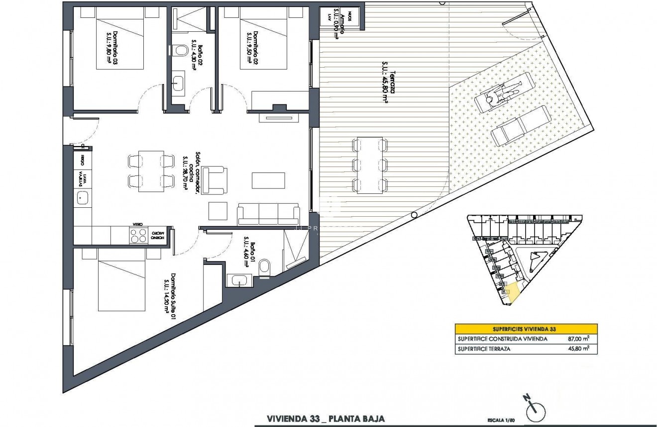 Nieuwbouw Woningen - Bungalow -
San Fulgencio - Pueblo