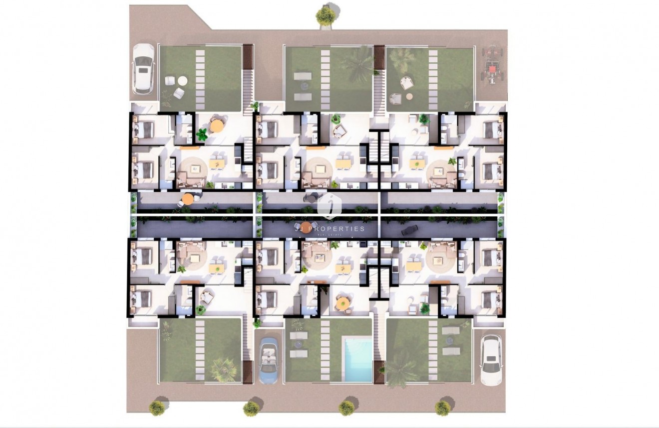 Nieuwbouw Woningen - Bungalow -
San Pedro del Pinatar - Lo Pagan