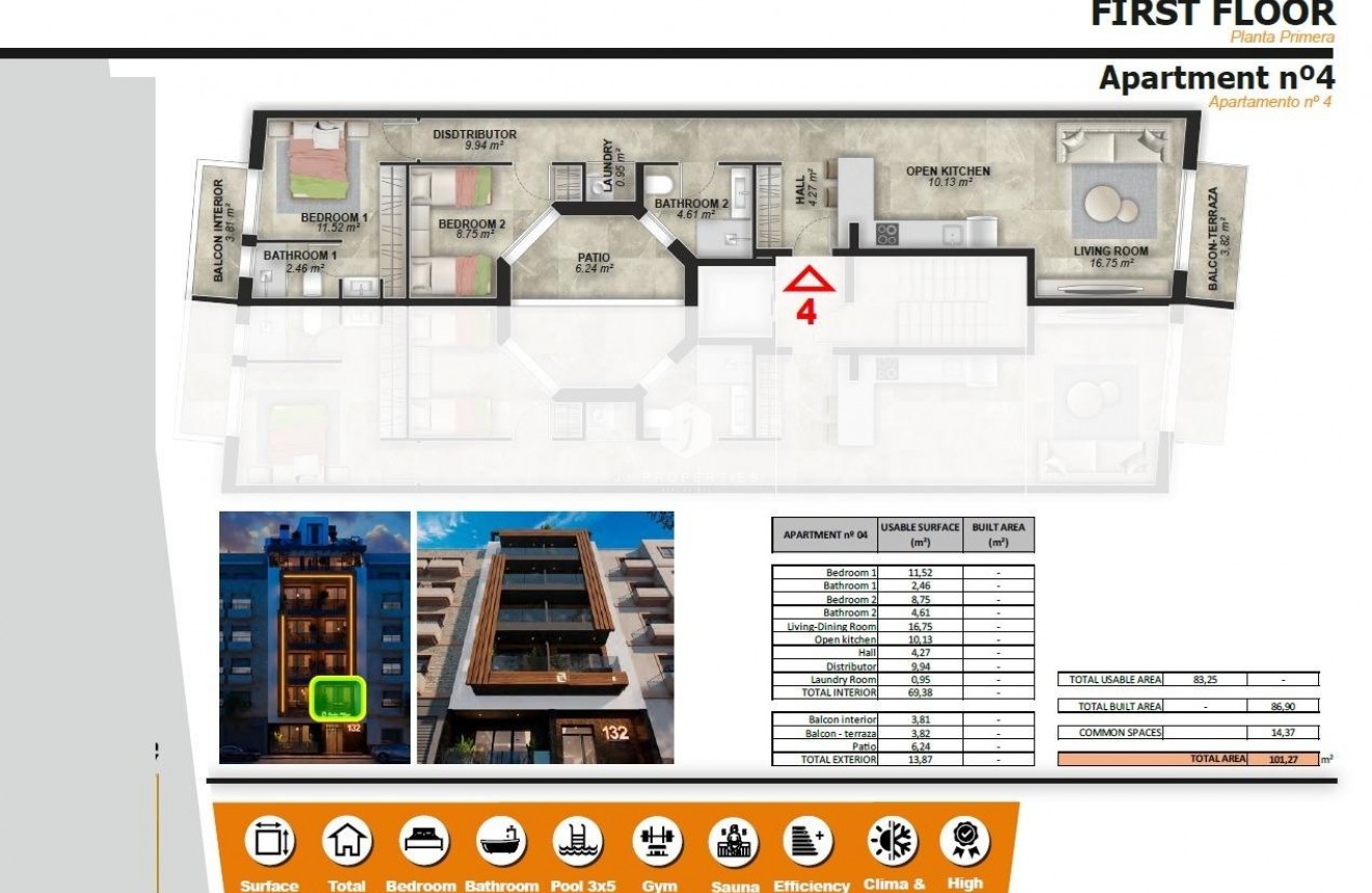 Nieuwbouw Woningen - Appartement / flat -
Torrevieja - Playa de El Cura