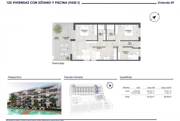 Nieuwbouw Woningen - Appartement / flat -
San Javier - Santiago De La Ribera