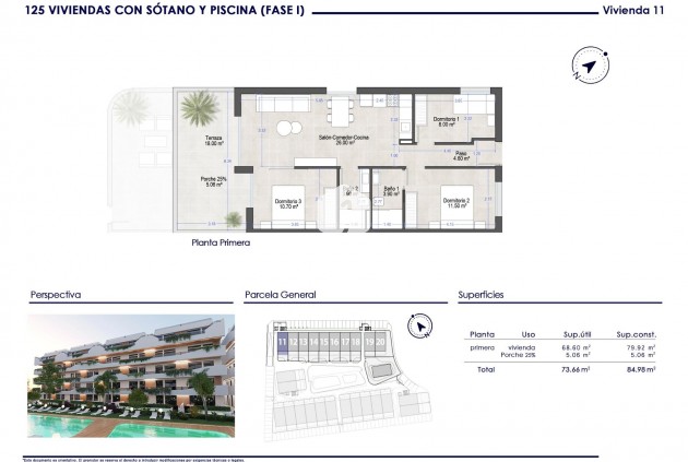 Obra nueva - Apartamento / piso -
San Javier - Santiago De La Ribera