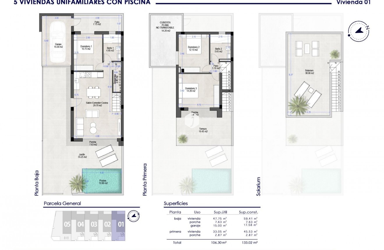 Nieuwbouw Woningen - Chalet -
San Pedro del Pinatar - Polideportivo