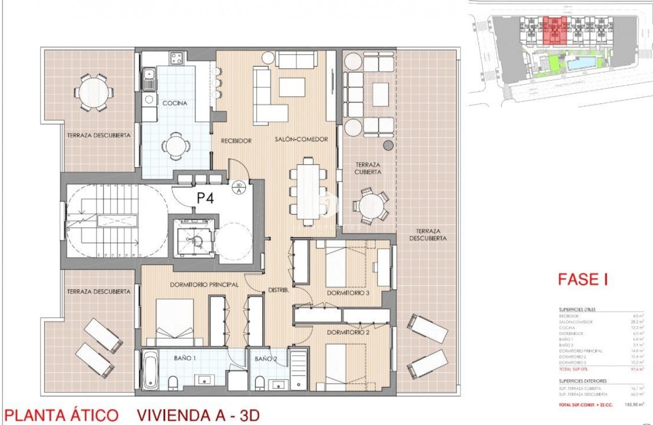 Nieuwbouw Woningen - Penthouse -
Aguilas - Playa de Levante