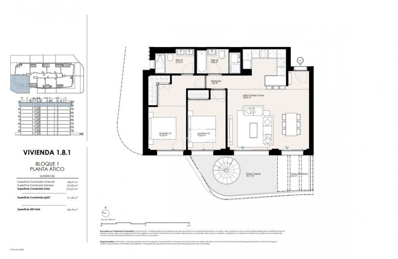 Nieuwbouw Woningen - Penthouse -
Villajoyosa - Playa del Torres