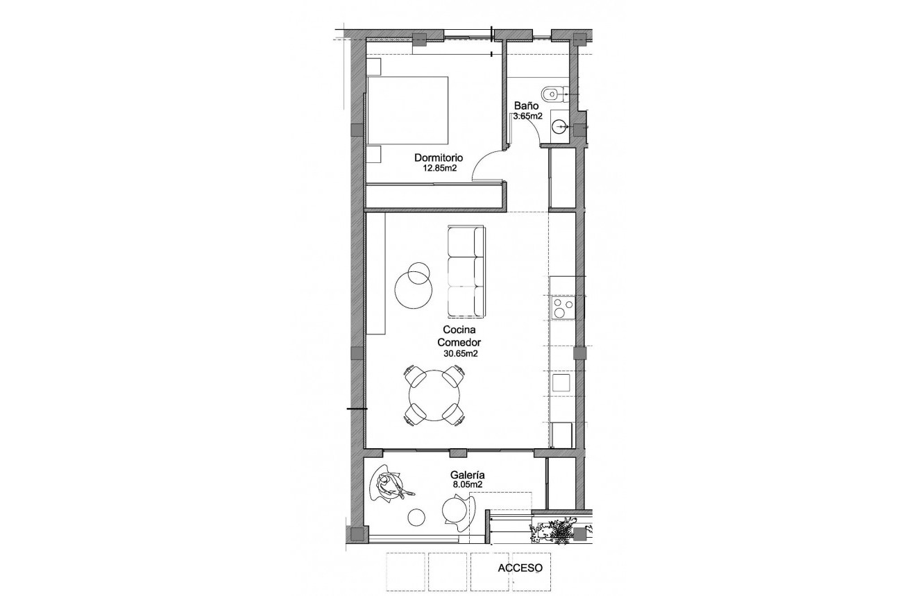 Nieuwbouw Woningen - Appartement / flat -
Torrevieja - Playa Los Naufragos