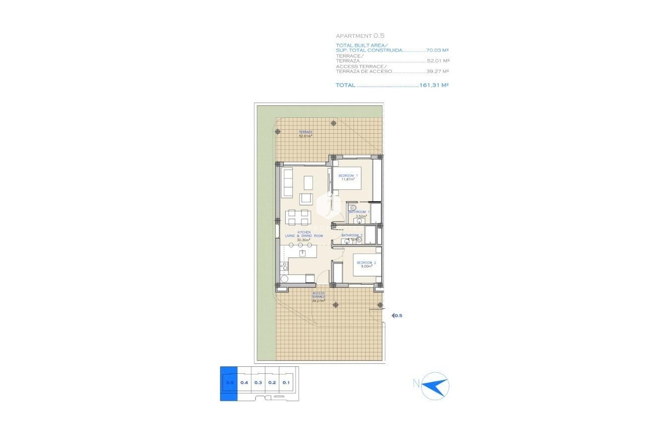 Nieuwbouw Woningen - Appartement / flat -
Los Alcazares - Serena Golf