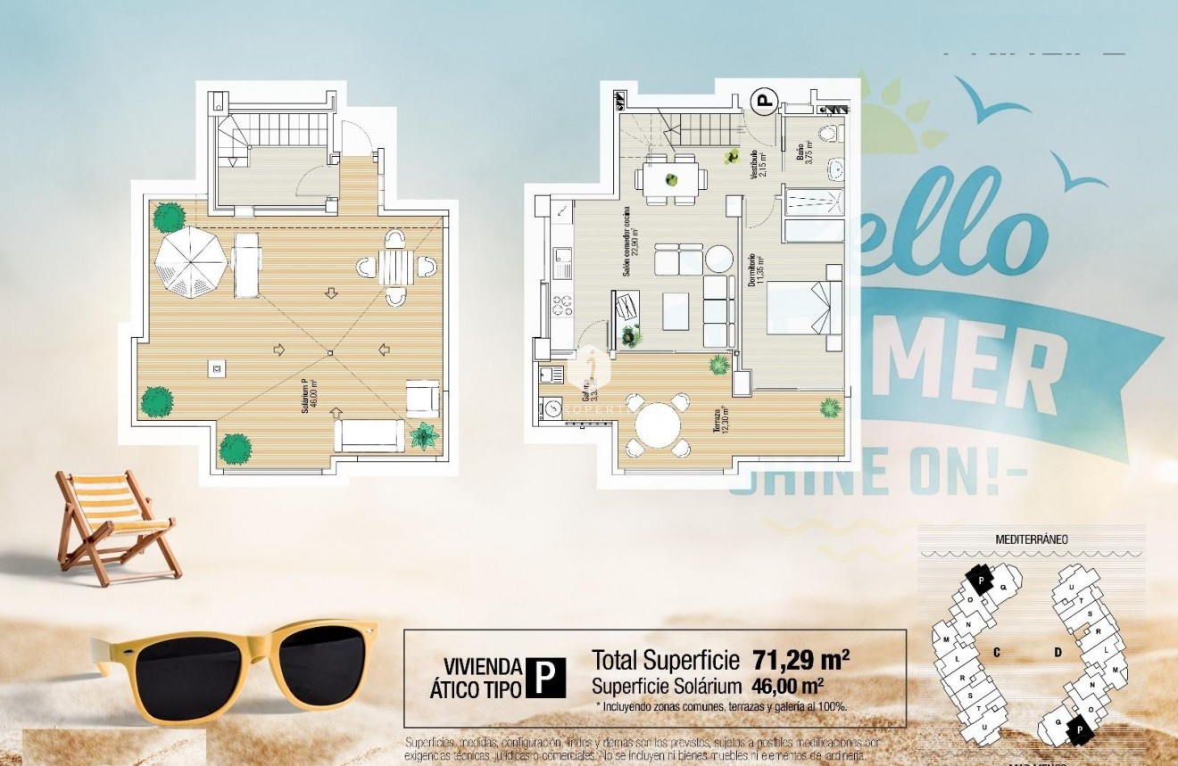 Nieuwbouw Woningen - Penthouse -
La Manga del Mar Menor - La Manga