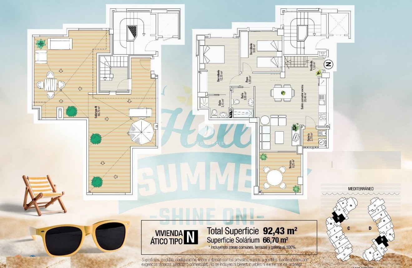 Nieuwbouw Woningen - Penthouse -
La Manga del Mar Menor - La Manga