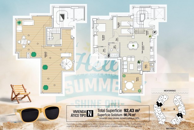 Nieuwbouw Woningen - Penthouse -
La Manga del Mar Menor - La Manga