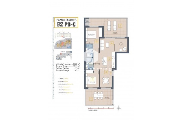 Nieuwbouw Woningen - Appartement / flat -
Los Alcazares - Serena Golf